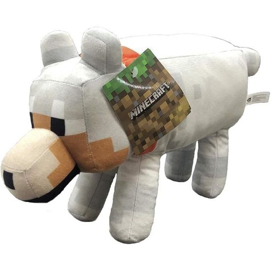 Peluche Minecraft Loup 30cm - Cdiscount Jeux - Jouets