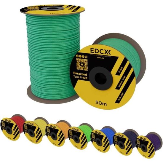 Corde Nylon 2mm Cordon De Store Vénitien Tressé Lisse