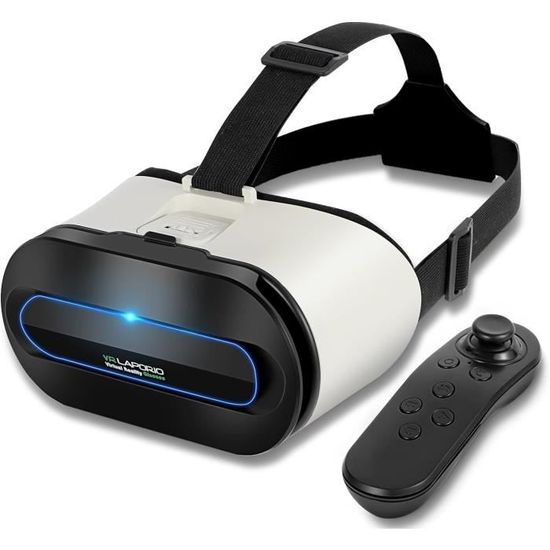 Casque VR Pour Smartphone - Lunettes Réalité Virtuelle Avec Lentilles Réglables, Compatible IPhone Et Android