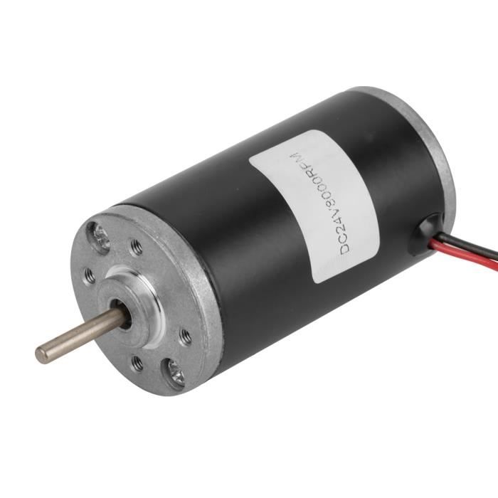 Xuyan Moteur de balai de charbon DC magnétique permanent 31ZY CW - CCW (24V 8000rpm)