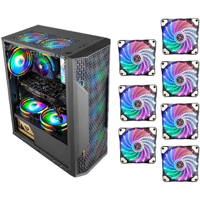 BOITIER PC PANNEAUX LATERAUX Boitier Aerocool MidTour ATX PC Gaming Computer Case Mis Agrave Jour Panneau Lateacuteral Acryli317