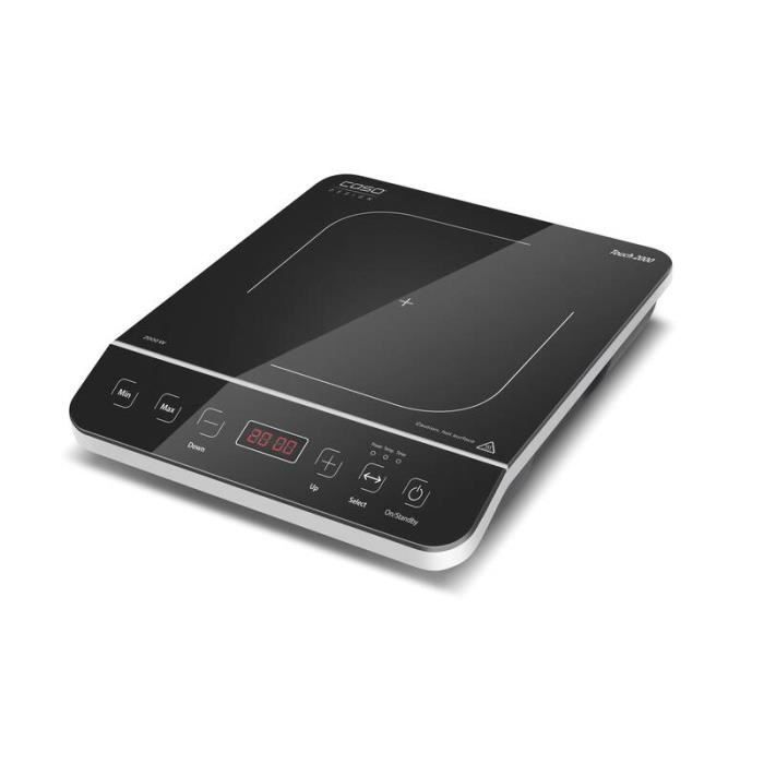 Plaque de cuisson à induction simple -Touch 2000- vitrocéramique 2000 Watt