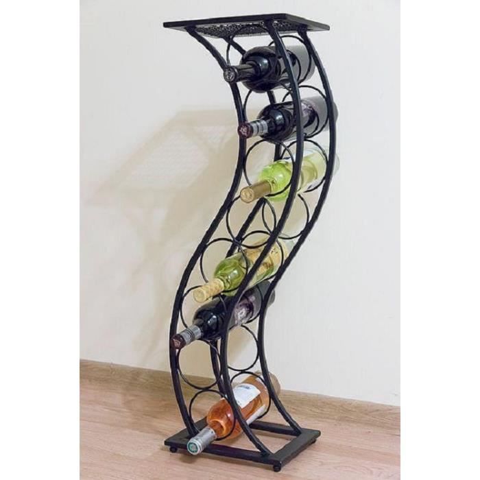 DanDiBo Casier à vin Colonne à fleurs Elégance 80cm Porte-bouteilles Porte-bouteilles Porte fleurs