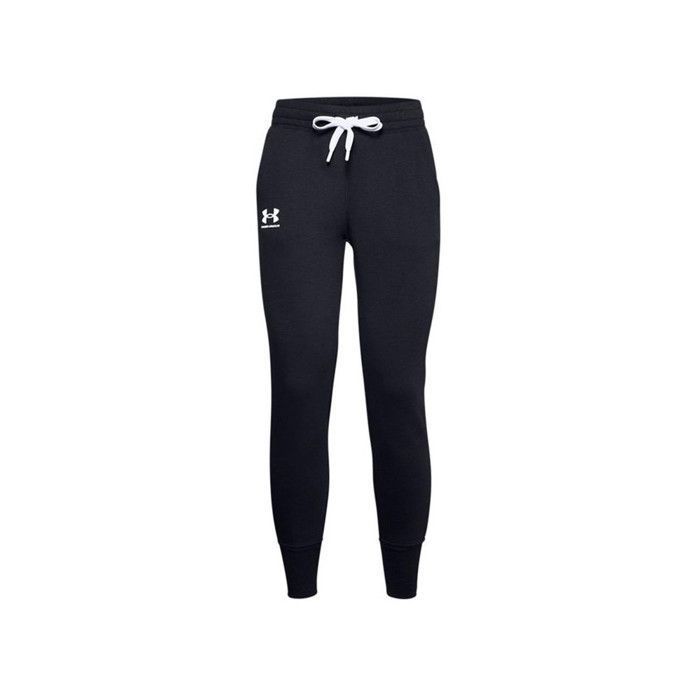 Pantalon de jogging femme Under Armour Rival Fleece - noir/blanc/blanc - XXL