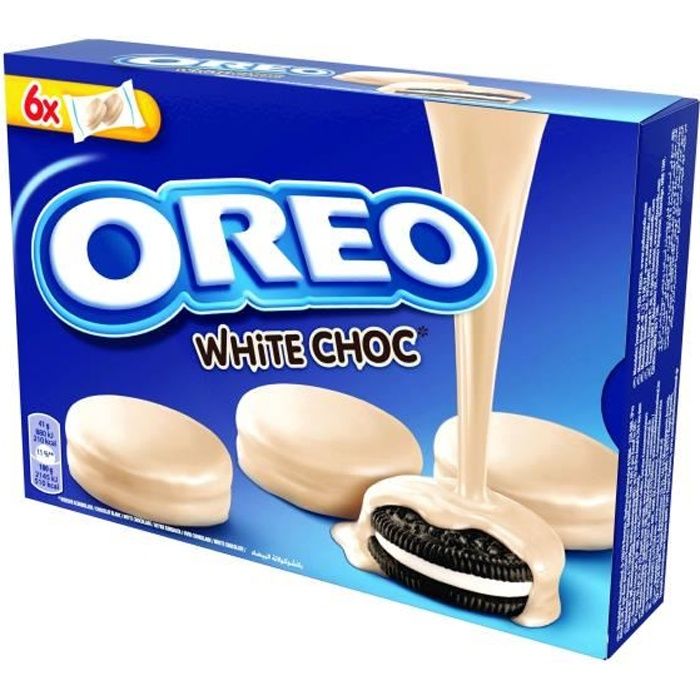 Biscuits chocolat blanc 246 g Oreo