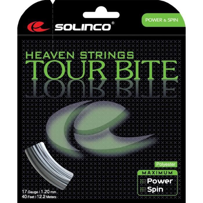 Solinco Tour Bite 12m - Couleur:Gris Jauge:1.35
