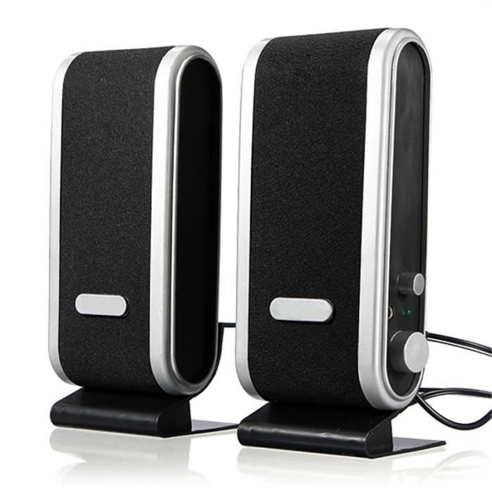 AVANC Enceintes Ordinateur USB Haut-Parleur Stéréo MP4 MP3 DC 5V Pr PC Laptop Notebook