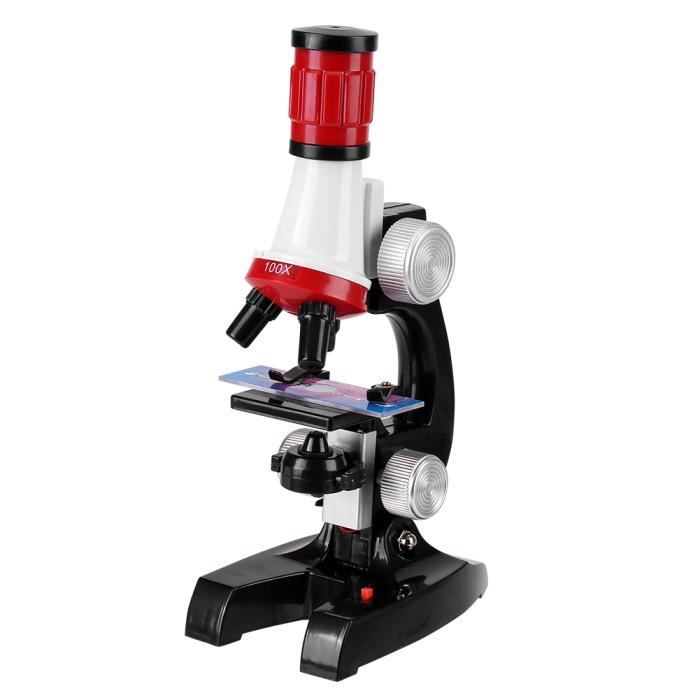 Microscope monoculaire biologique science des enfants jouets éducatifs à la maison d'école d'enseignement-HUA
