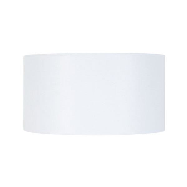 TOSEL Abat - Jour 1 lumière - luminaire intérieur - tissu blanc - Style urbain - H22cm L40cm P40cm