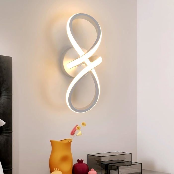 Plafonnier LED 20W 1850LM Luminaire Plafonnier Chambre Créatif ...