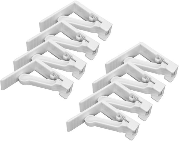 Lot De 6 Pinces à Nappe Magnétiques Extra Lourdes - Supports Invisibles Pour Table Jardin, Haute Adhérence
