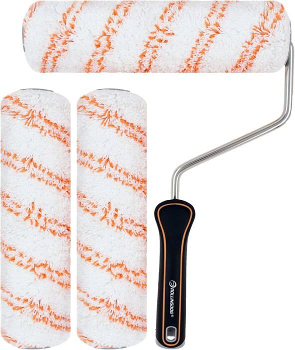 Rouleau à Peinture Pro Grade 18 Pouces - Set Couvercle Et Manche, Microfibre, Neuf