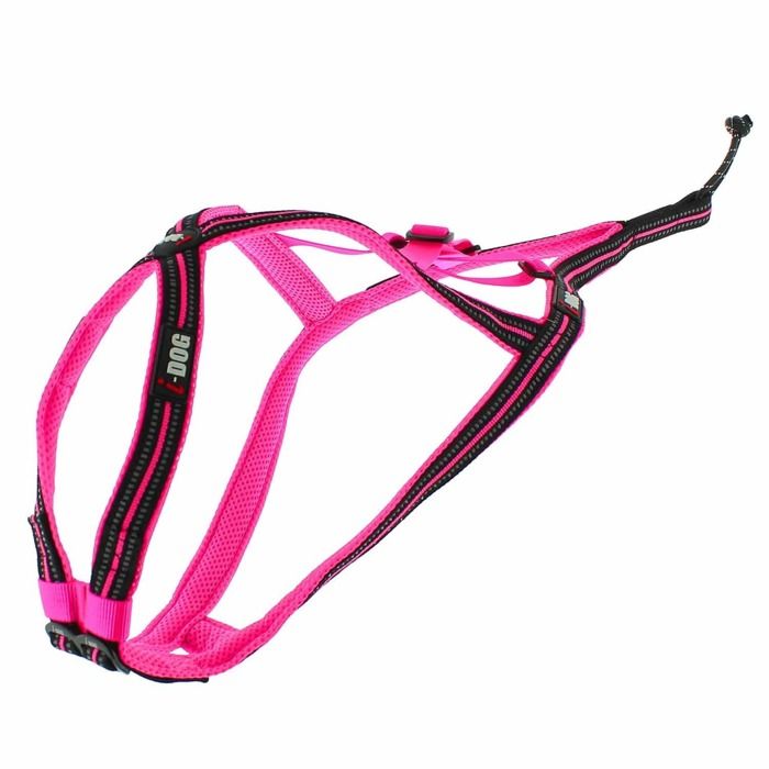 Harnais pour chien I-DOG Canicross X-Back ONE - Rose - S Harnais pour chien I-DOG Canicross X-Back ONE - Rose - S