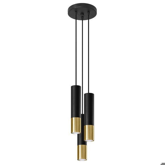 Suspension en Acier - LUMINOUS - Or noir - IP20 - Max 10W LED - GU10 - Style Moderne