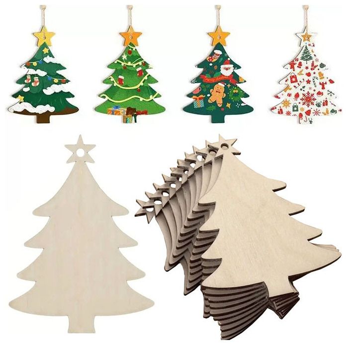 3 Caisses en Bois à Personnaliser pour Décoration - Trio de Tailles