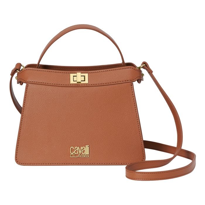 Sac à main pour femme avec fermeture rotative CCHB0208-brun Sac à main pour femme avec fermeture rotative CCHB0208-brun