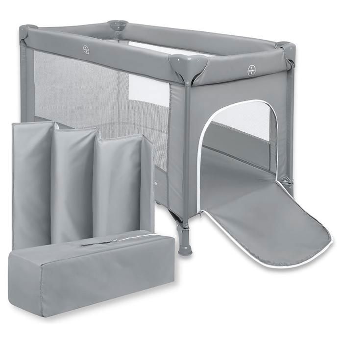 Lit Parapluie Bébé 2 Niveaux – Lit de Voyage Compact