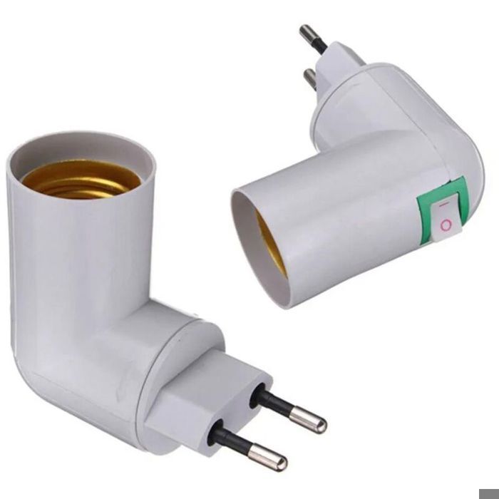 Adaptateur douille LED E27 vers PP-E27 convertit lampe à baïonnette en culot E27 facile à installer