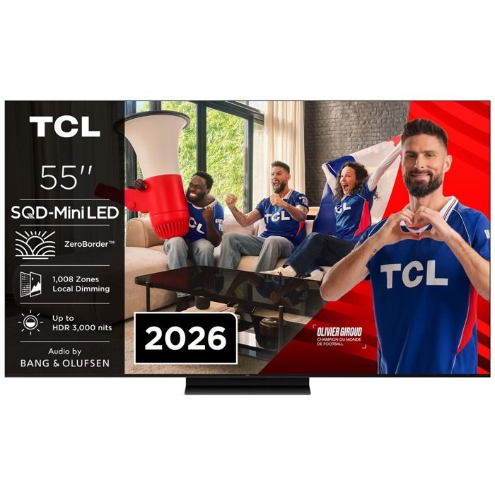 TV LED Tcl SQD-Mini LED 55C89L 139 cm 2026