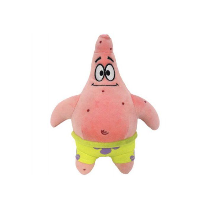 Peluche Patrick Étoile 28 cm - Jouet Doudou cadeau Enfant - Nouvelle collection - Set peluche Bob lEponge + carte animal
