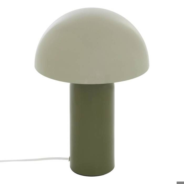 Lampe champignon Lito H. 37 cm vert foncé bicolore - Atmosphera Créateur dintérieur
