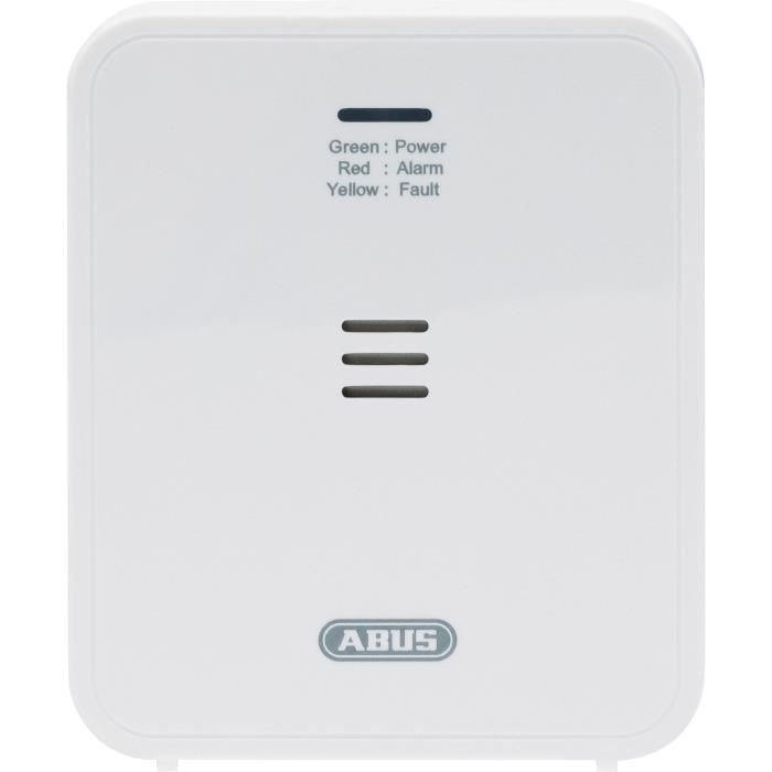 Détecteur de fumée ABUS COWM370 Connectable Alarme 85 dB Protection 40 m² Pile lithium