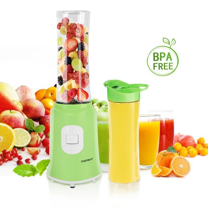 Aigostar Summer 30IWX Mini blender mixeur portable pour smoothies. 0