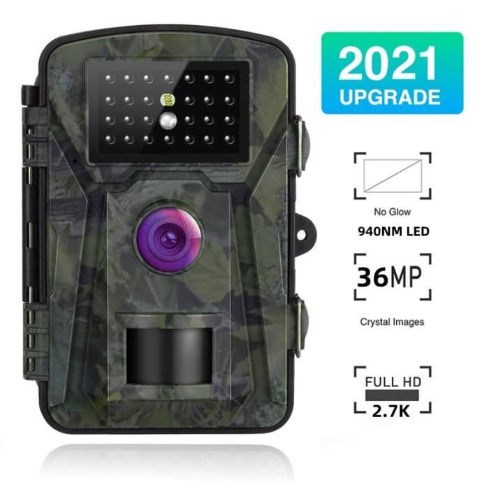 Caméra de Chasse Compacte 32MP HD 940nm IR LED No Glow IP66 - Caméras de surveillance et pièges photo (10936454