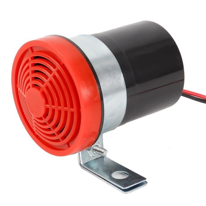 Alarme De Recul Universelle 12-80V 112dB - Buzzer Puissant Résistant Humidité Poussière Pour Voiture Camion SUV