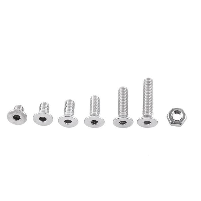 3//8 UNC A2 ACIER INOX DOUILLE CAPUCHON Vis Clé Allen Boulons différentes longueurs