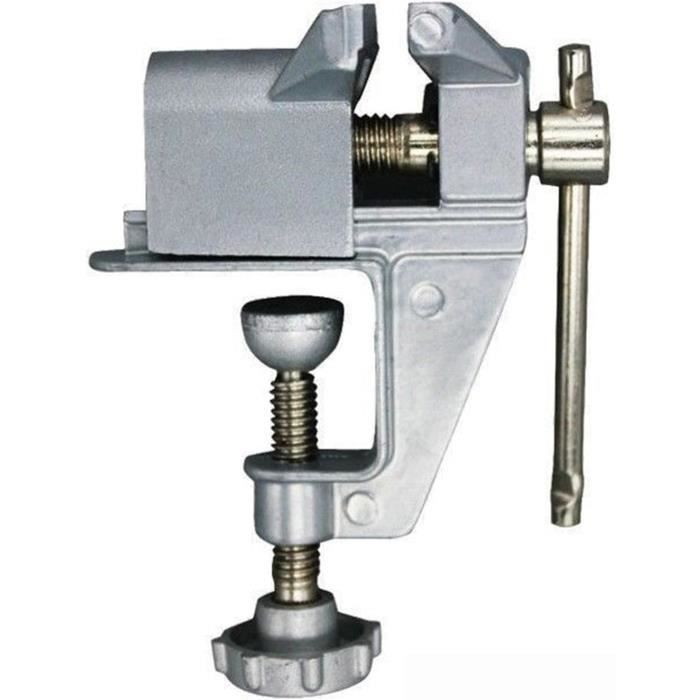 125mm étau à Mors Parallèle Avec Enclume Plateau Rotatif 360° Fonte