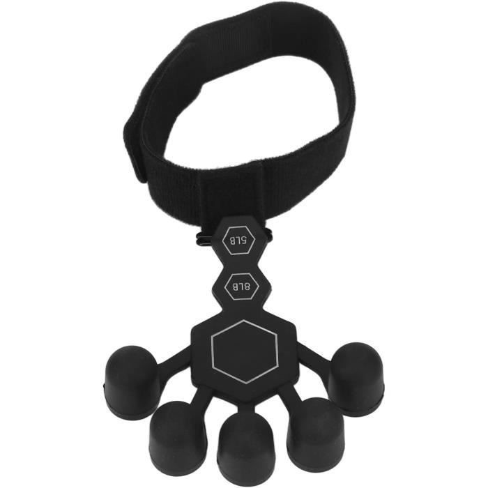 NIYIKOW Kit D'entraînement De Force De Préhension  Lot De 5 Crispateur Reglable Avec Compteur Exerciseur De Doigts Bande Elastique Anneau De Prehension Et Balle Anti Stress Avec Sac De Transport