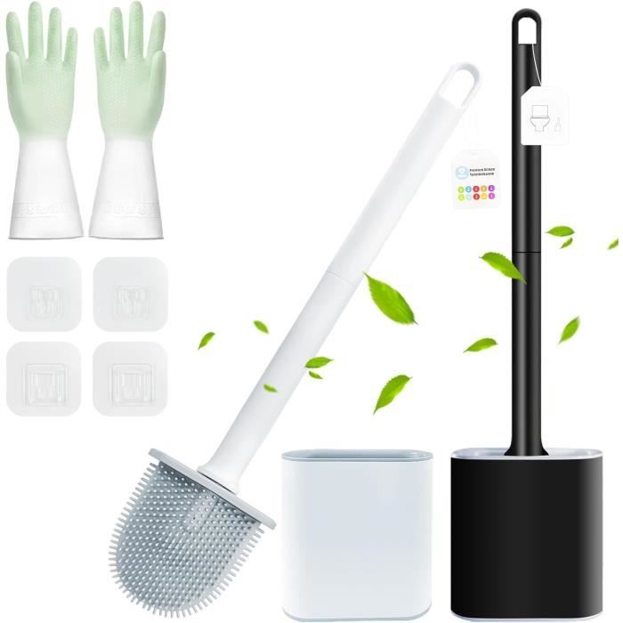 BGL Brosse de Toilettes doré Support carré pour Brosse de Toilettes