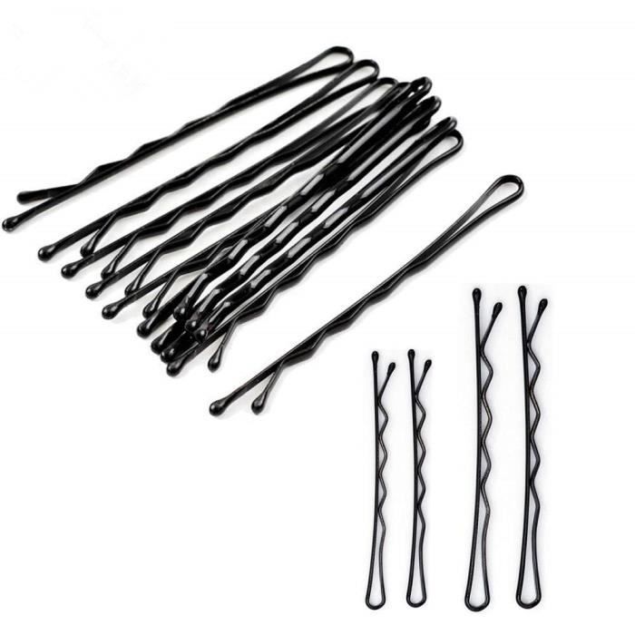 Lot 2 Bandeaux Nœud + 8 Épingles à Cheveux Tissu - Accessoires Doux Rouge Et Bleu Pour Fille
