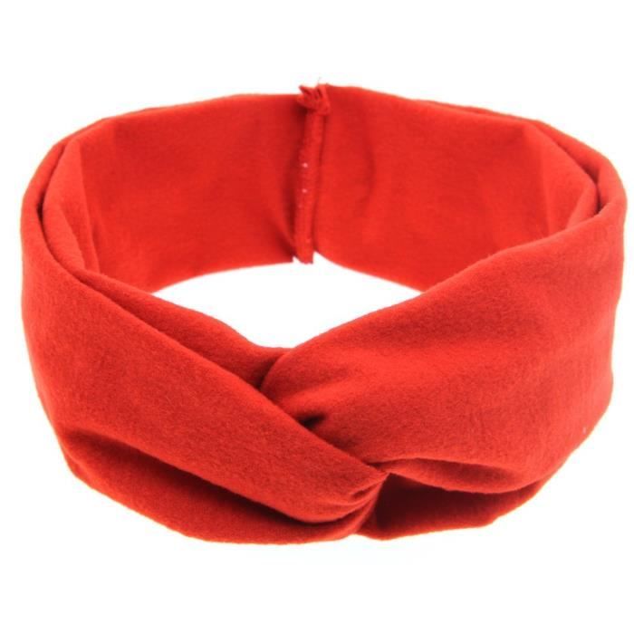 1 Joli Bandeau Bebe Fille De Couleur Rouge Cdiscount Au Quotidien