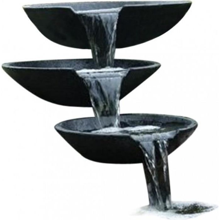 Fontaines murales Fontaine 71,5cm /évier en Aluminium dans la Fontaine Jardin de