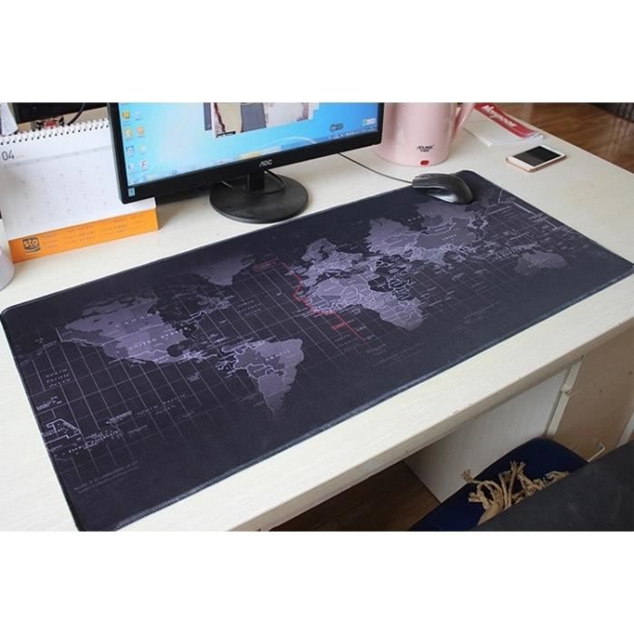 Tapis De Souris De Bureau - Surface Lisse En Tissé, Pour Déplacement Rapide Et Précis De La Souris - 6