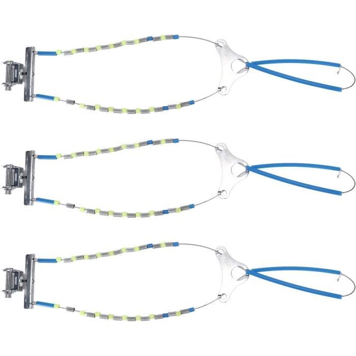 Chaînes Pneu Universelles Voiture Chaînes Neige 3pcs Keenso | Antidérapantes Pour Voiture SUV Camion Urgence Hiver Remorque Voiture