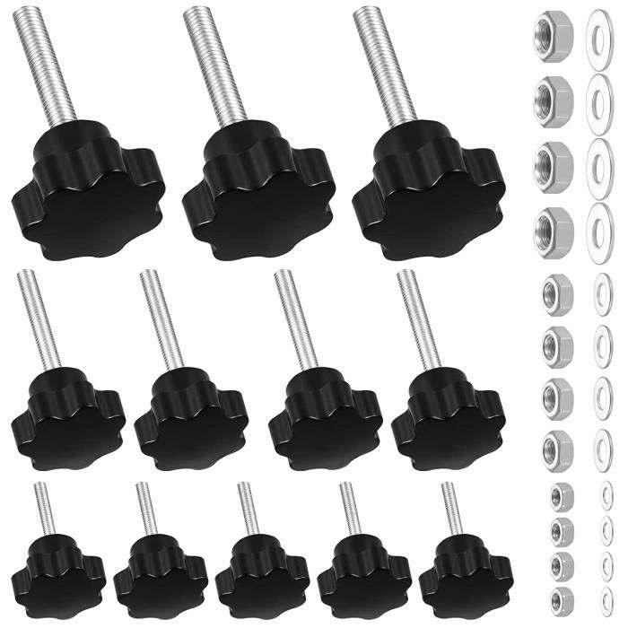 Yudesun Vis Serrage Poignée Bouton - M4 M5 15/30 Pièces
