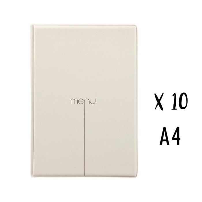 Bright Ideas Lot De 10 Couvertures Transparentes à Enfiler A4+ - 235 Mm X 345 Mm - En PVC Facile à Nettoyer Et Robuste - Pour Cahiers Scolaires