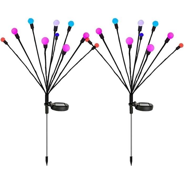 Lot De 2 Tournesols Solaires Dansants - Fleurs Oscillantes Pour Maison, Bureau Et Voiture