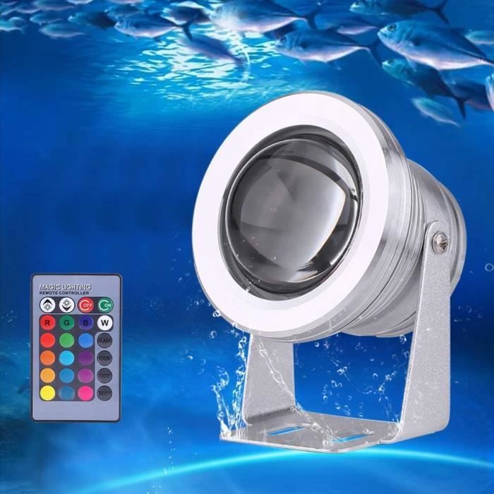 Lumières LED submersibles, lumières sous-marines étanches avec