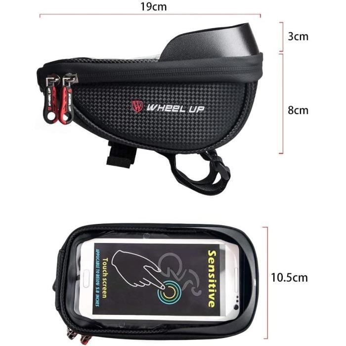 Sacoche de guidon avec porte-téléphone 1,5 litre PROX