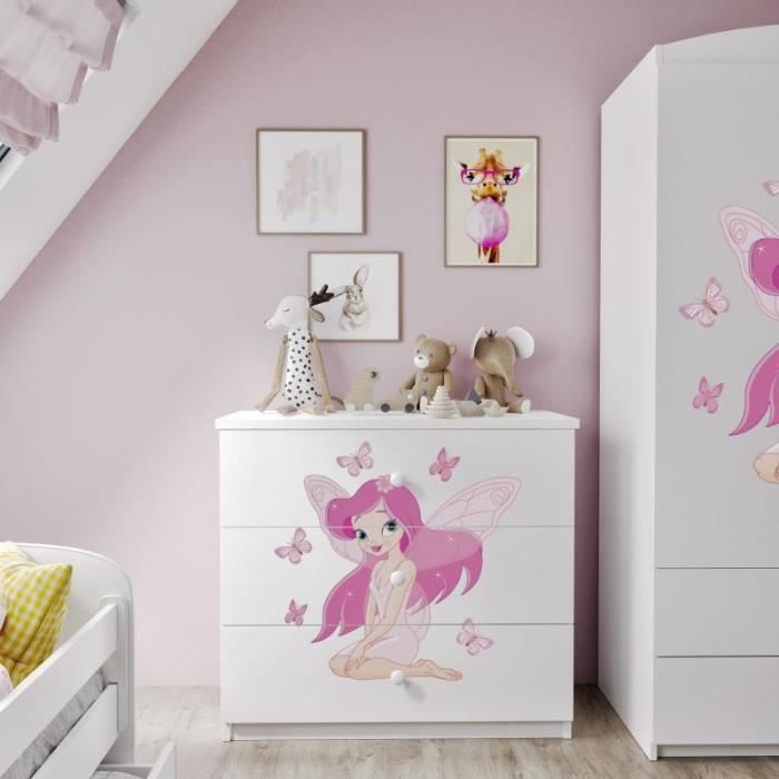 Commode Kocot Kids Babydreams fée blanche avec des ailes - 5903282037083