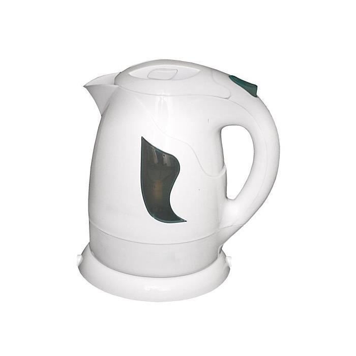 Bouilloire électrique - AD - AD 08w - 900W - 1 litre - Blanc - Anti-calcaire - Maintien au chaud