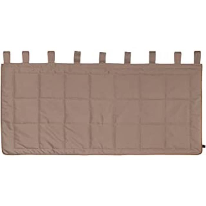 Tête De Lit à Pattes Velours Luxe Gris 160x70 Cm – Élégance Française Tissée En France