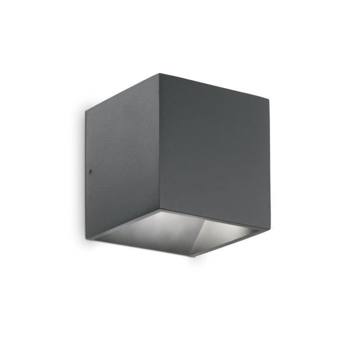 Lampe dextérieur - Ideal Lux - Downlight 1 - Anthracite - 3000K - IP44 Lampe dextérieur - Ideal Lux - Downlight 1 - Anthracite - 3000K - IP44
