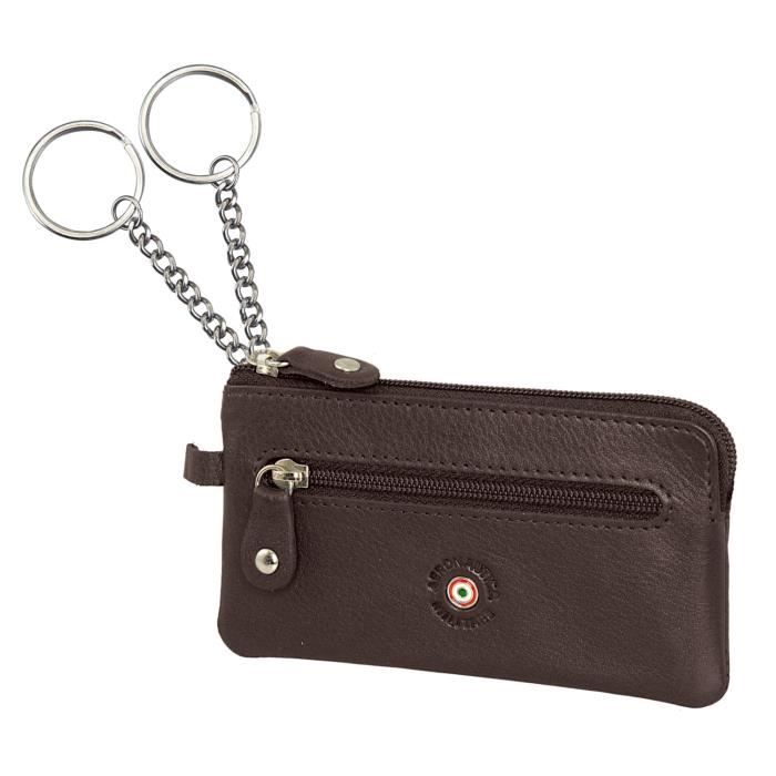 Custodia portachiavi pelle di vitello nero – GMG S.p.A. Official