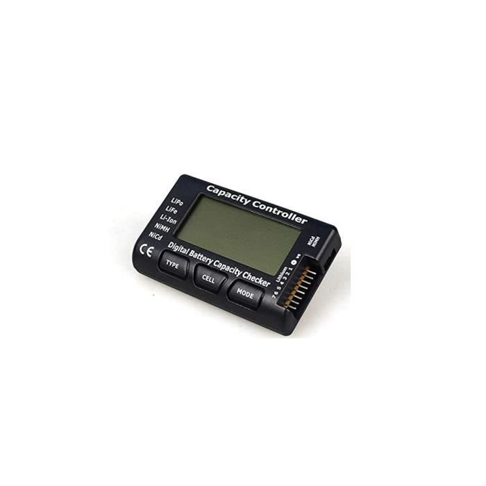 Tester la Capacité de la Batterie Numérique, Capacité de la Batterie de  Tension Vérificateur Contrôleur Testeur avec Ecran LCD pour - Cdiscount  Bricolage