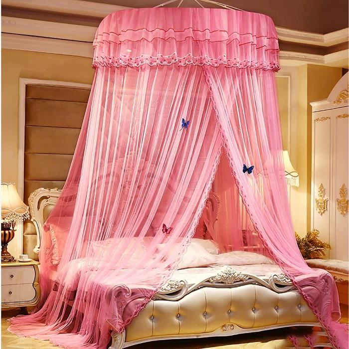 Moustiquaire Pour Lit Princesse Tente De Bebe Fille Enfant Adulte Lit Limple Au Lit King Size Filet Grande Ciel De Lit Baldaq 499 Cdiscount Maison